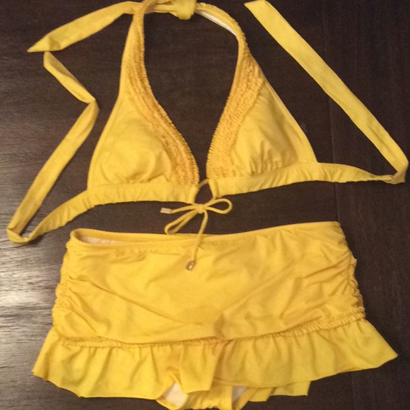 Kenneth Cole Reaction Other - Kenneth Cole reaction yellow bikini. Size Small.